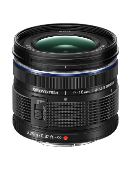 Lente Gran Angular OM SYSTEM M.Zuiko 9-18mm F4.0-5.6 II