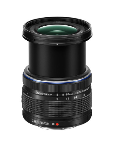 Lente Gran Angular OM SYSTEM M.Zuiko 9-18mm F4.0-5.6 II