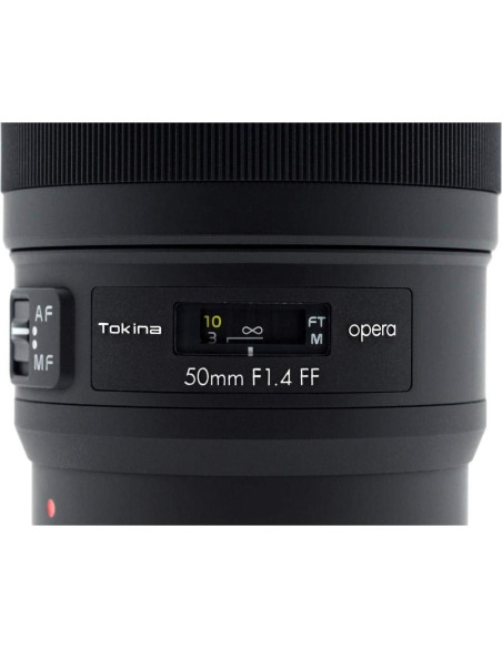 Lente Tokina Opera 50mm F1.4 para Canon EF - Alta Calidad