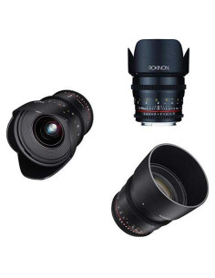 Kit de Lentes Rokinon Cine DS 3 Lentes para Sony E