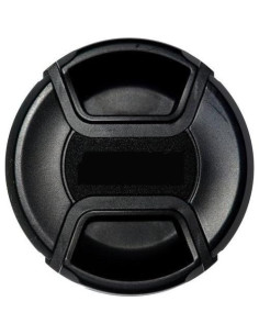 Tapa de lente 58mm Big Mike's + soporte y paño de limpieza 2