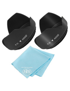 Capucha de Lente Tulipán 55mm/58mm Big Mike's para Nikon