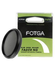 Filtro de Densidad Neutra Variable FOTGA 52mm ND2 a ND400