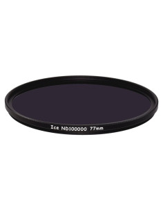 Filtro de Vidrio Óptico ND100000 Ice 77mm Densidad Neutral 16.5 Paradas