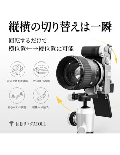 Collar Rotatorio Silence Corner Atoll para Cámaras Sony 2