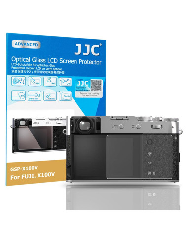 Protector de Pantalla de Vidrio Templado JJC para Fujifilm X-M5/X100VI/X-T4/X-E4