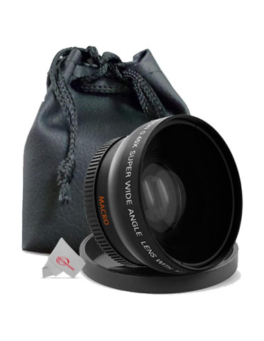 Lente Gran Angular Profesional 0.43X 40.5mm con Macro HD