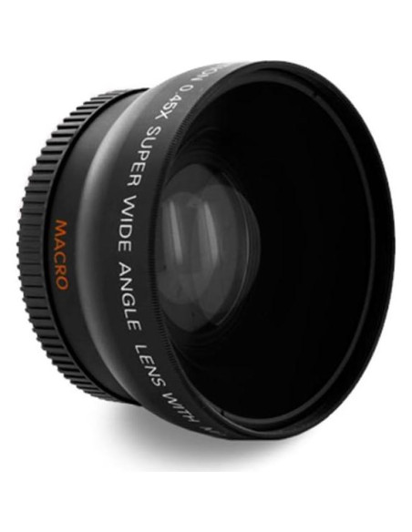 Lente Gran Angular Profesional 0.43X 40.5mm con Macro HD