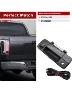 Cámara de Respaldo Nakkaa para Tundra 2007-2013, Gran Angular 2