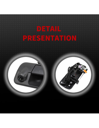 Cámara de Respaldo Nakkaa para Tundra 2007-2013, Gran Angular