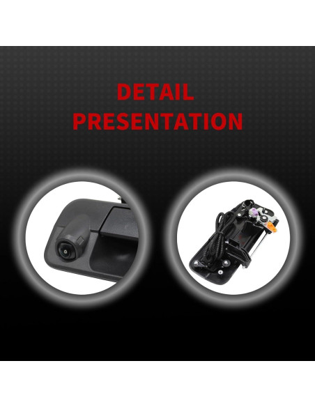 Cámara de Respaldo Nakkaa para Tundra 2007-2013, Gran Angular