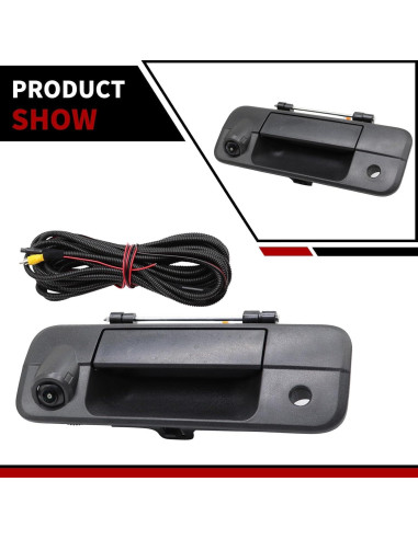 Cámara de Respaldo Nakkaa para Tundra 2007-2013, Gran Angular