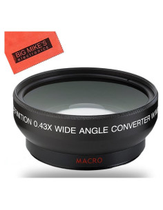 Lente Gran Angular 40.5mm Big Mike's para Sony Alpha E-Mount