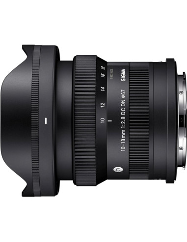 Lente Sigma 10-18mm F2.8 DC DN Montura L Ultra Gran Angular