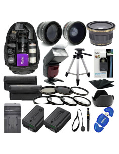 Kit Completo de Accesorios para Nikon COOLPIX P950 - Lente 0.43X