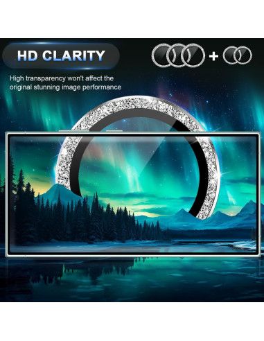 Protector de Lente de Cámara TIUYAO para Samsung Galaxy S24 Ultra