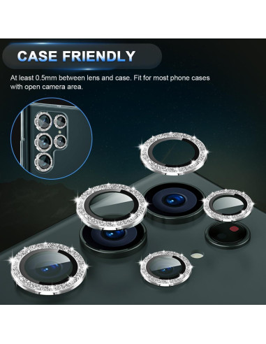 Protector de Lente de Cámara TIUYAO para Samsung Galaxy S24 Ultra
