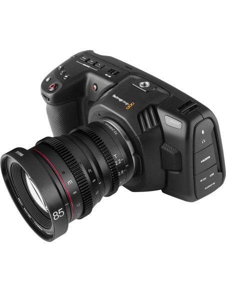 Lente Cine MEKE 85mm T2.2 Manual Micro Cuatro Tercios Lente Cine MEKE 85mm T2.2 Manual Micro Cuatro Tercios