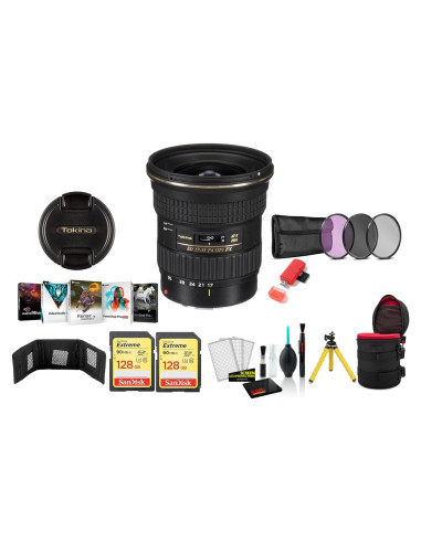 Lente Tokina 17-35mm f/4 Pro FX para Canon - Gran Angular