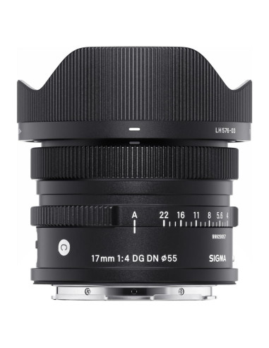 Lente Ultra Gran Angular Sigma 17mm F4.0 DG DN Sony E