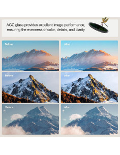 Filtro ND8 77mm Raywowo - Densidad Neutra Profesional 2