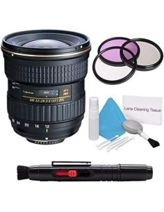 Lente Tokina 12-28mm f/4.0 AT-X Pro para Canon + Kit de Limpieza 2
