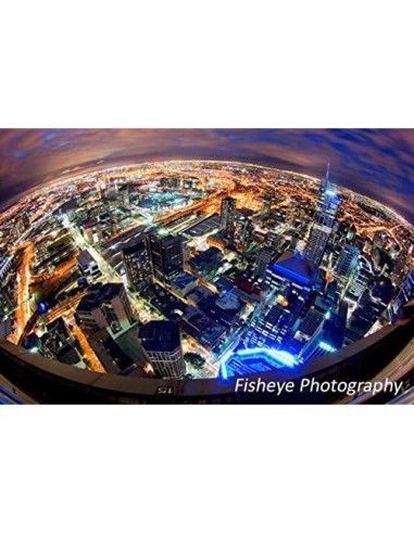 Lente Ojo de Pez Pro HD 0.35x para Nikon D3500 55mm