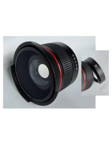 Lente Ojo de Pez Pro HD 0.35x para Nikon Z 50 46mm