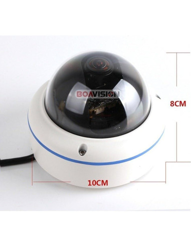 Cámara Fisheye HDTVI 2MP 180/360 Grados Exterior BOAVISION