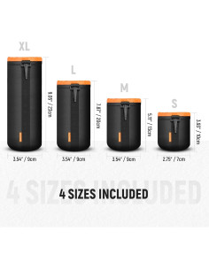 Funda para Lentes de Cámara Neewer - 4 Tamaños, Neopreno 2