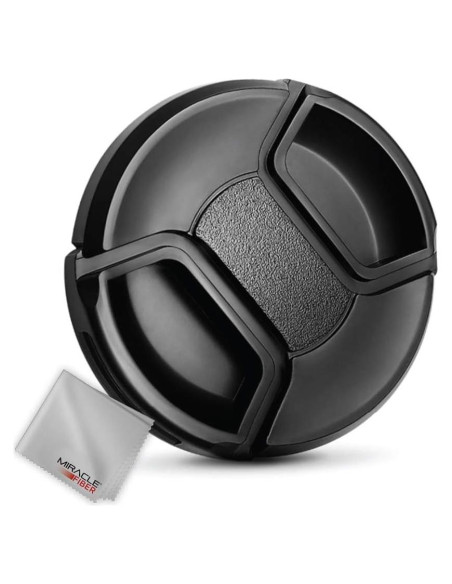 Tapa de lente de plástico Zeikos ZE-LC58 58 mm negra