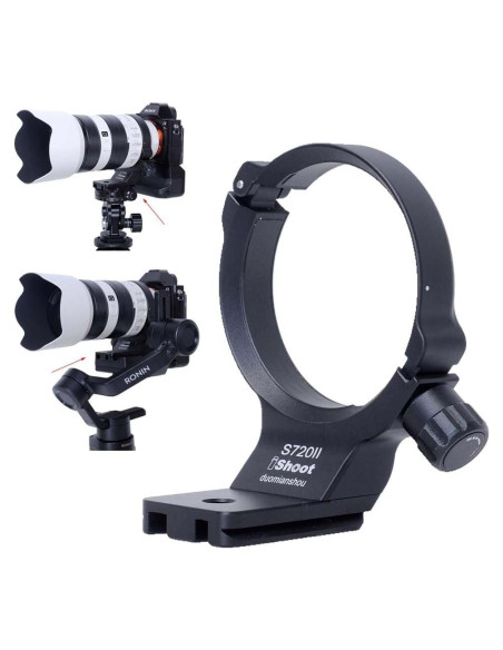 Anillo de Montaje en Trípode iShoot IS-S720II para Lente Sony FE 70-200mm F4