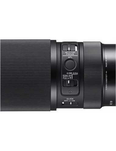 Lente Macro Sigma 105mm f/2.8 Art DG DN Montura L + Software y Tarjeta 64GB