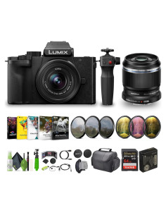 Cámara Sin Espejo Panasonic Lumix G100D 4K con Lente 12-32mm