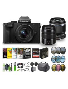 Cámara sin Espejo Panasonic Lumix G100D 20.3MP 4K Vlogging