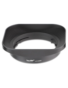 Capucha de Lente Metálica Cuadrada Haoge LH-X30M para Fujifilm XF 30mm