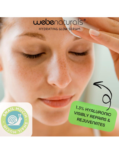 Suero Hidratante WEBE Naturals Mucina de Caracol 94% 81g