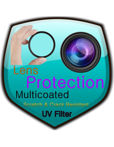 Filtro UV Pro Glass 52mm iSnapPhoto para Lente Laowa 65mm