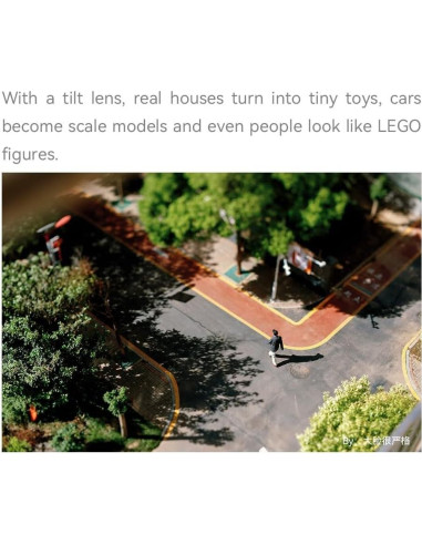 Lente TTArtisan 35mm F1.4 Tilt para Sony APS-C - Enfoque Manual