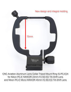 Soporte de Anillo de Montaje en Trípode iShoot para Nikon PC-E 2