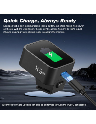 Disparador Inalámbrico TTL Godox X3-C para Cámara Canon