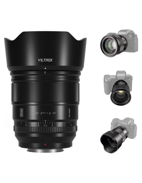 Lente VILTROX 27mm F1.2 Pro AF para Fujifilm X - 1.16 kg