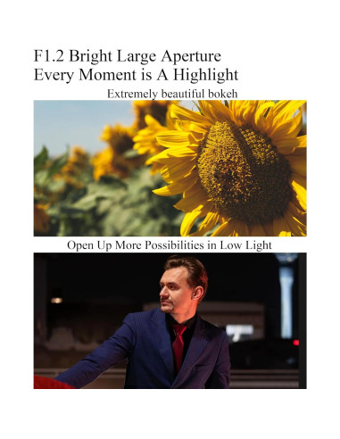 Lente VILTROX 27mm F1.2 Pro AF para Fujifilm X - 1.16 kg