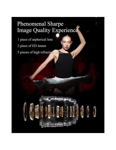 Lente VILTROX 27mm F1.2 Pro AF para Fujifilm X - 1.16 kg