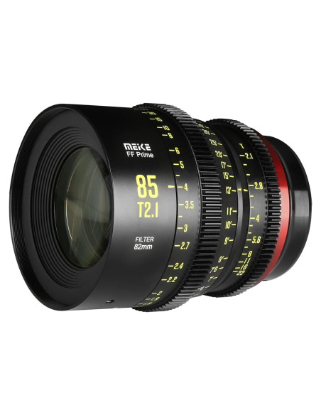 Lente de Cine Manual MEKE 85mm T2.1 para Cámaras Canon EF Lente de Cine Manual MEKE 85mm T2.1 para Cámaras Canon EF