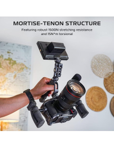 FALCAM F22 Kit Brazo Mágico Articulado Doble Liberación Rápida 2