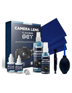 Kit de limpieza de lentes de cámara ULTRAVUE - 8oz y 2oz