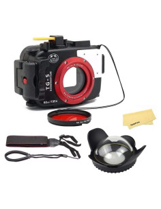 Funda Submarina Seafrogs para Olympus TG-5 con Filtro Rojo
