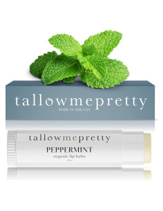 Bálsamo Labial Hidratante de Menta Tallow Me Pretty 4.25g