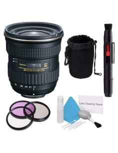 Lente Tokina 17-35mm f/4 Pro FX para Canon + Kit de Limpieza